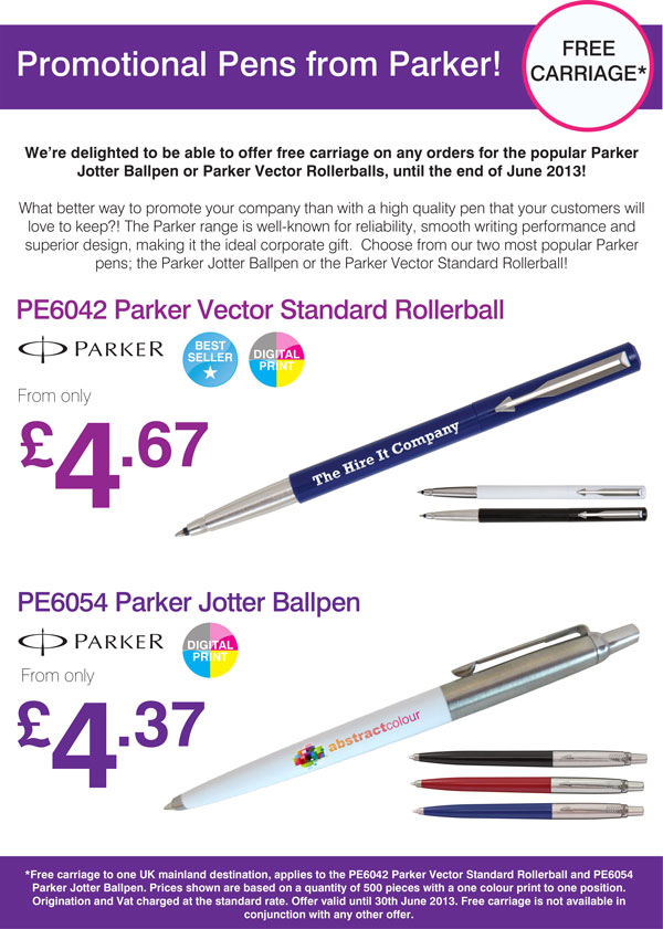 Promotional Parker Pens